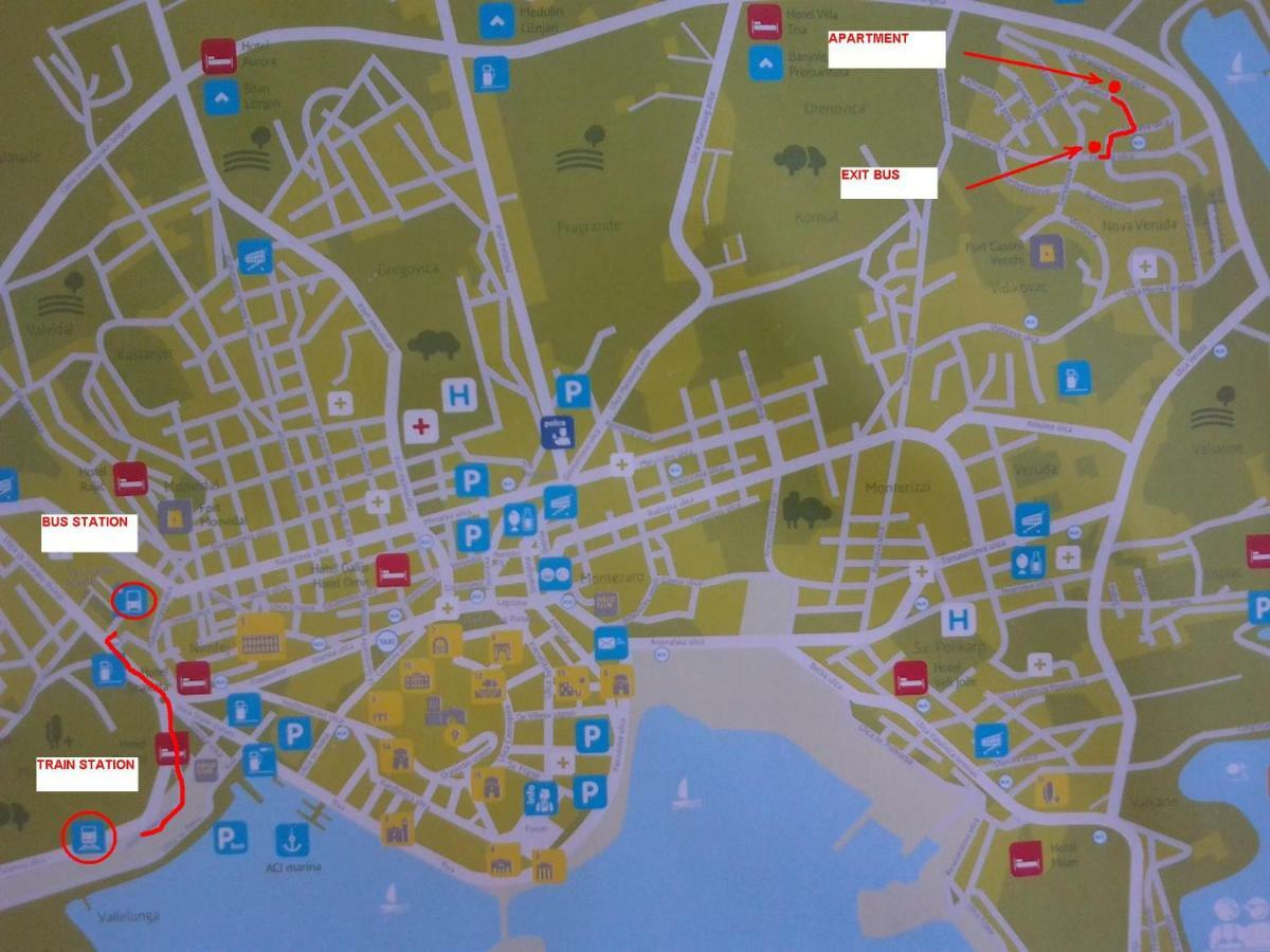 Apartments Mamic Πούλα Εξωτερικό φωτογραφία